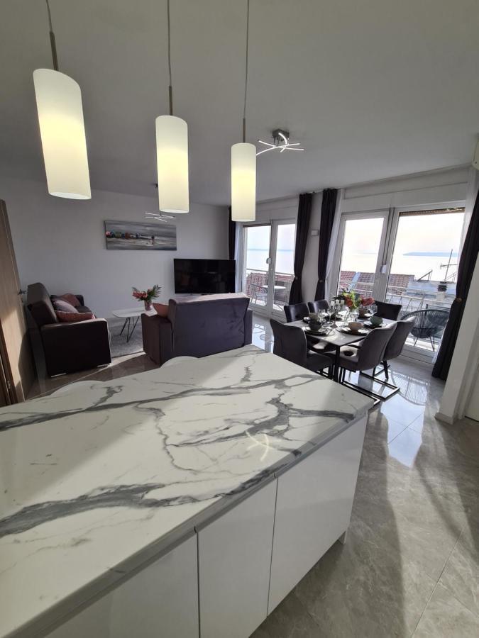 Luxury Panorama View Apartments Nada With Free Private Parking Podstrana Exterior foto